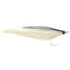 Fly Fishing fly with a hook on a white background
