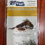 Fish-Skull Articulated Micro-Spine Tail Shank