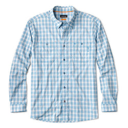 Orvis MEN's River Guide Plaid Long Sleeve Shirt