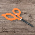 Orange Umpqua Rivergrip PS Scissor Clamp Straight 6”