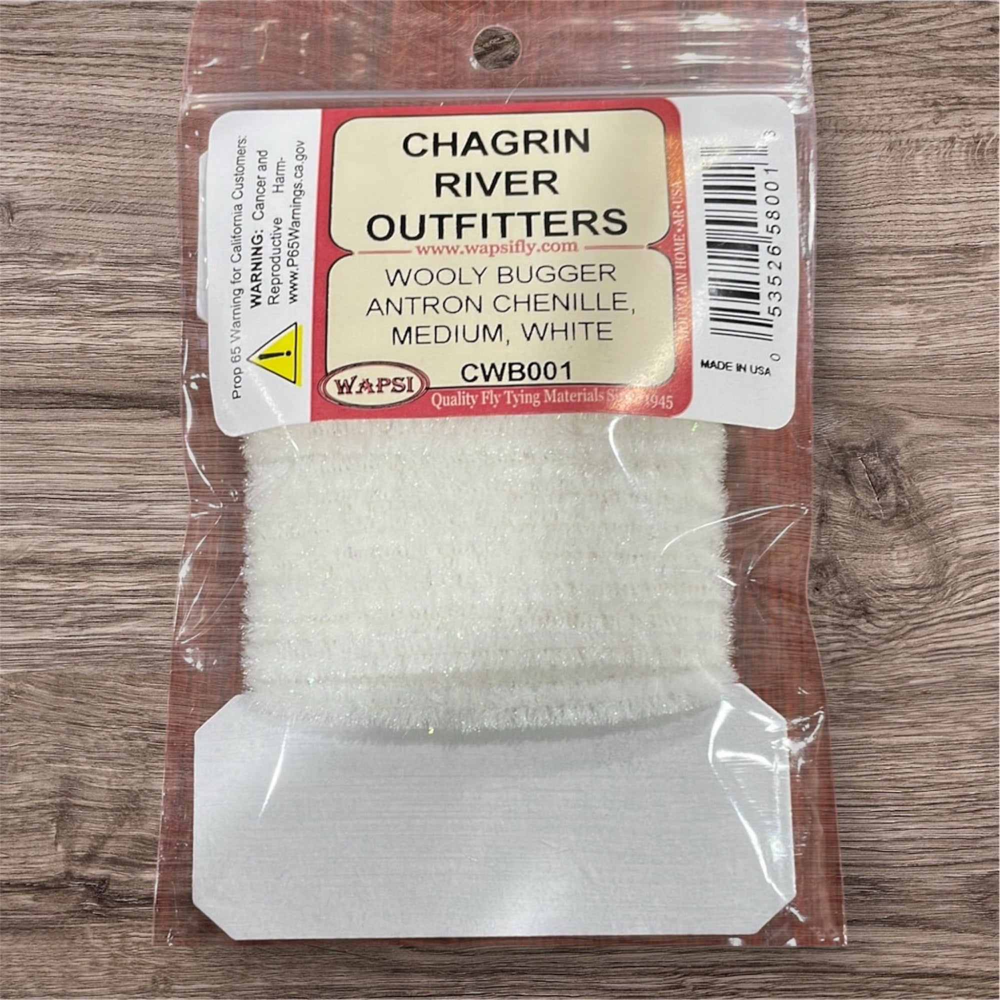 Wapsi Woolly Bugger Antron Chenille Medium