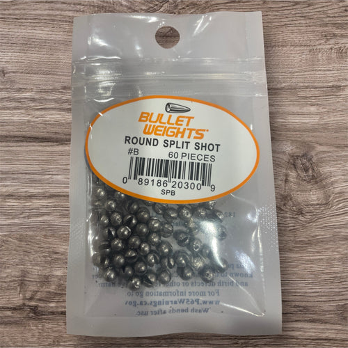 Bullet Weights Round Split Shot