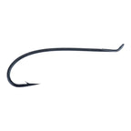 Core 2441 Black fishing hook on a white background
