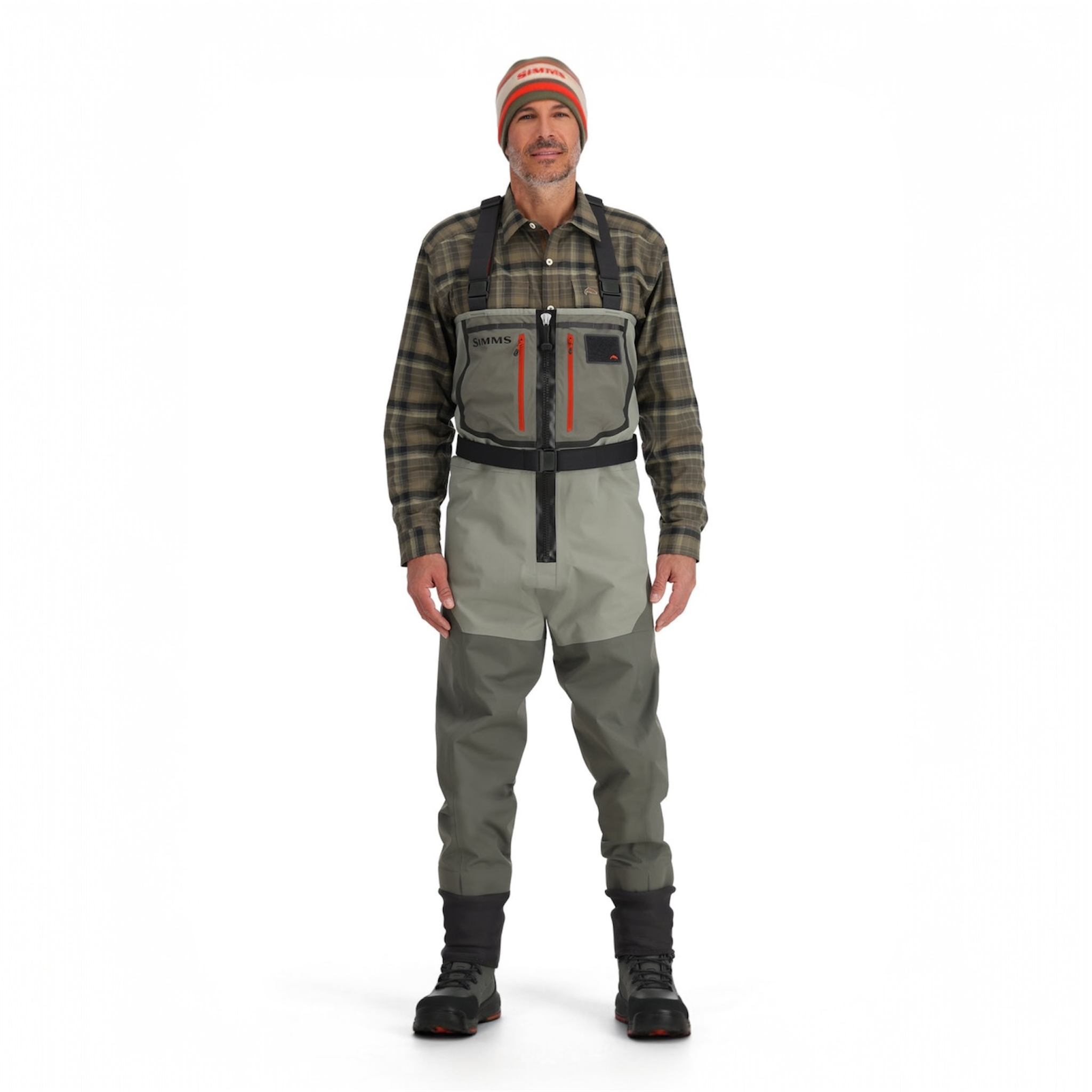 Simms MEN's Freestone Z (Zipper) Stockingfoot Waders