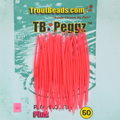 Troutbeads pink peggs