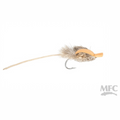 Fishing fly MFC Smethurst's Hemorrhoidal Mouse on a white background, featuring the MFC logo.