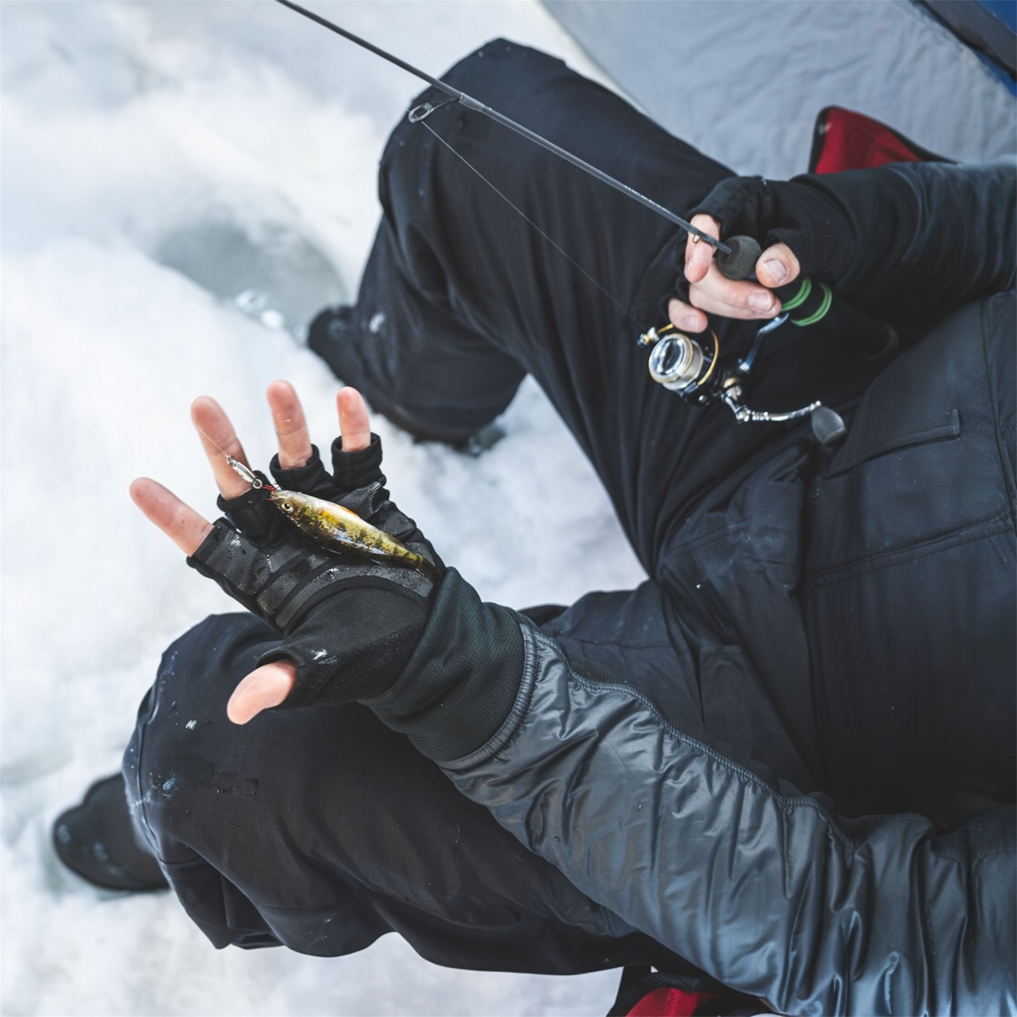Simms WINDSTOPPER® Half-Finger Fishing Glove