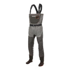 Gray Simms MEN's G3 Guide Stockingfoot Waders with a visible brand logo on a white background