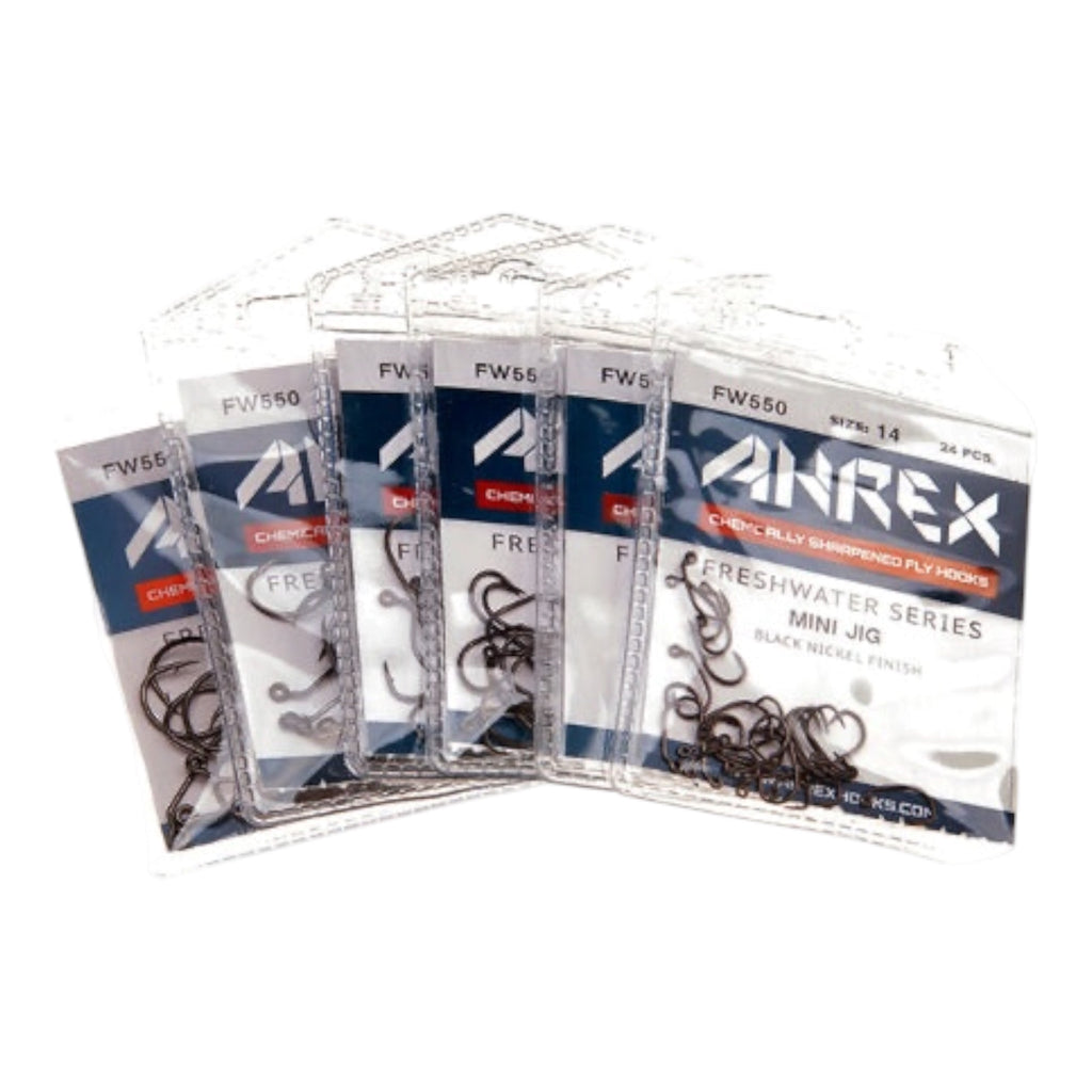Ahrex FW550 Mini Jig Barbed Hook