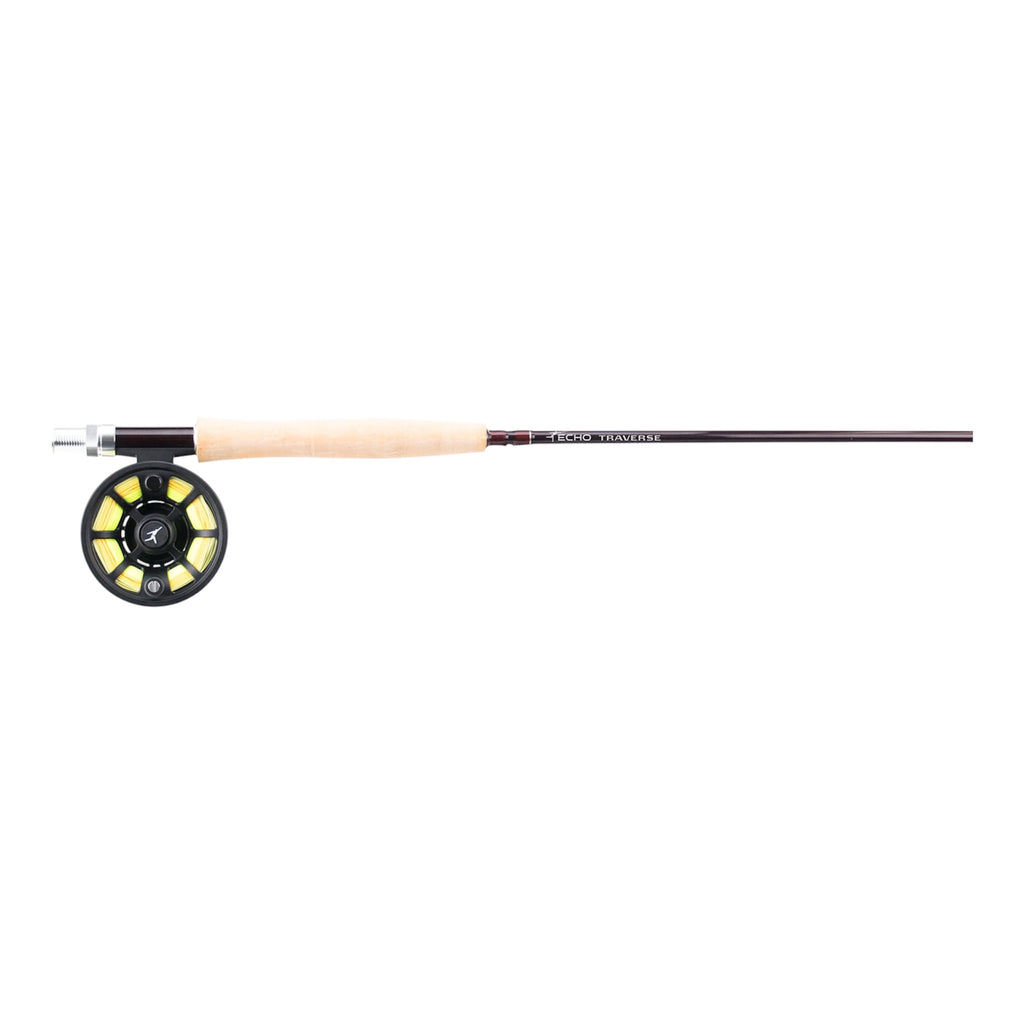 Echo Traverse Fly Rod Outfit Close up