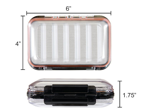 CRO Double Sided Waterproof Fly Box - Medium/Large