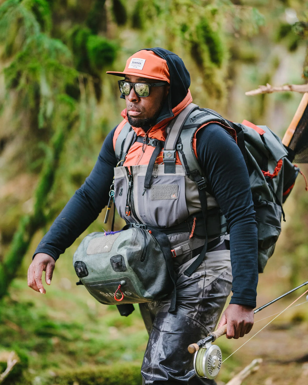 Simms MEN's Fall Run Insulated Vest w/CRO Logo