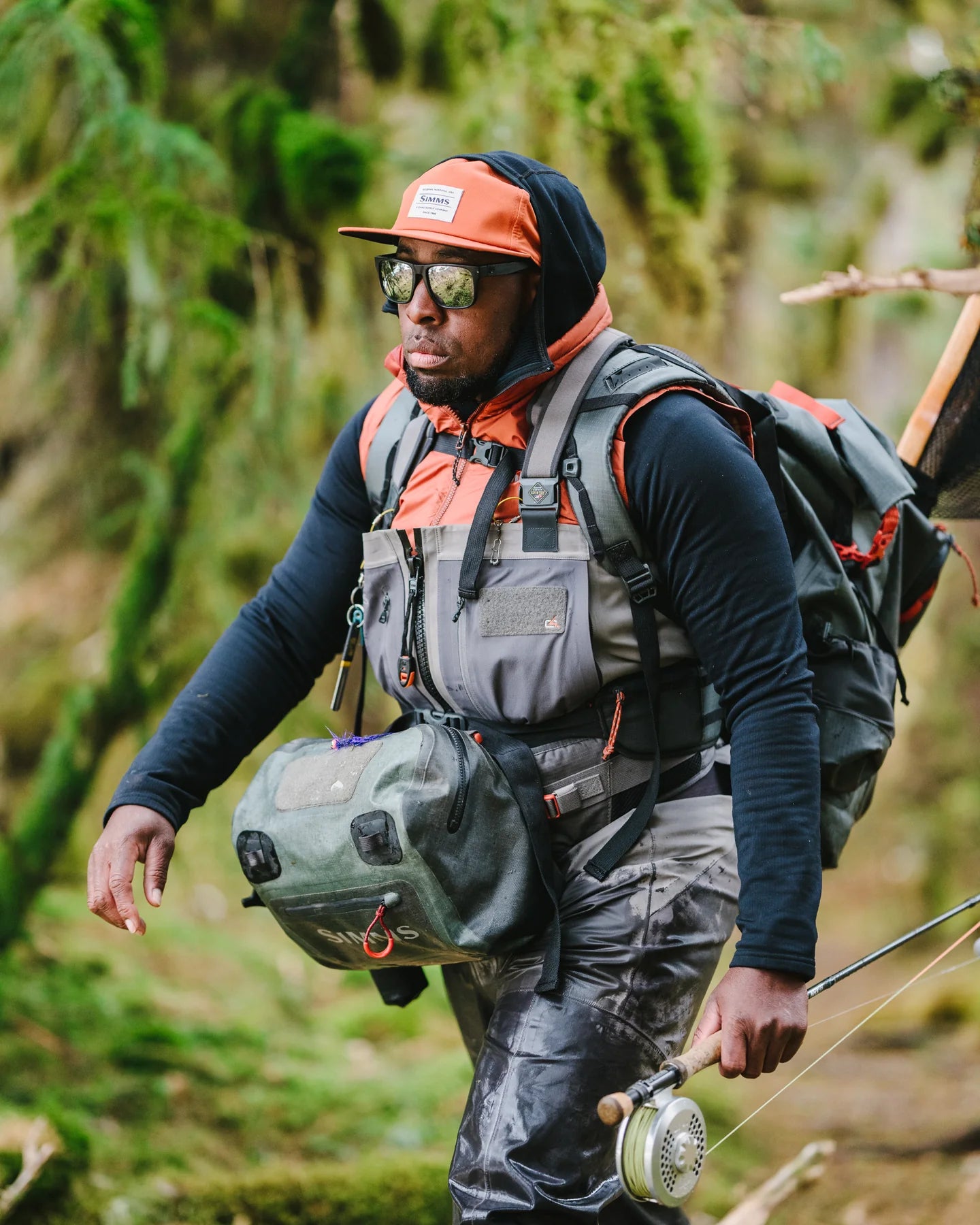 Simms MEN's Fall Run Insulated Vest w/CRO Logo