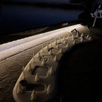 Close-up of a SA Launch Pad laying on a boat 