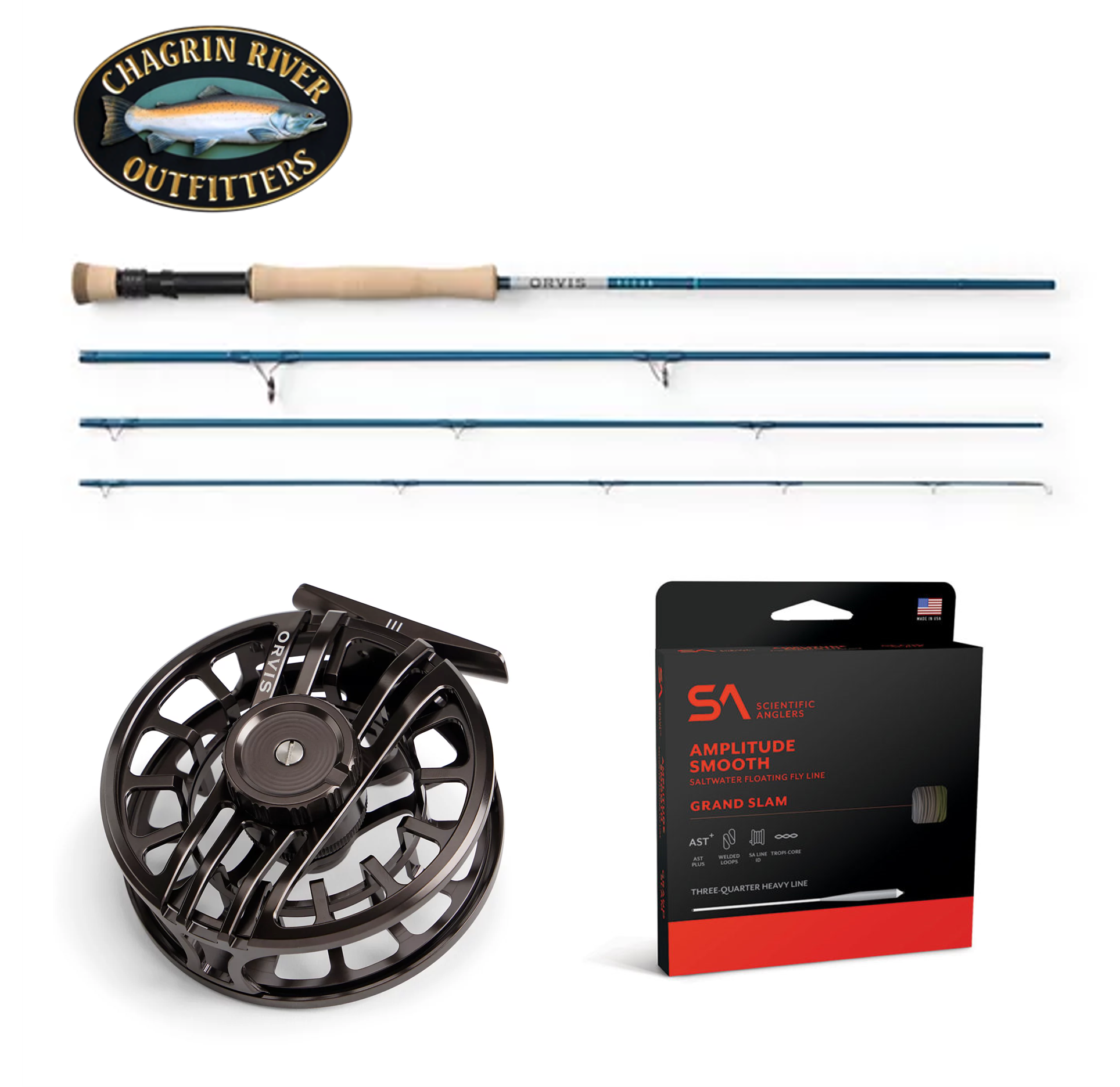 Orvis Recon® Saltwater Fly Rod Outfit 9' 9wt