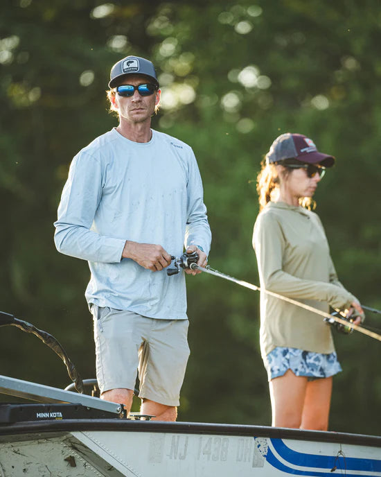 Simms M's SolarFlex® Crew With CRO Logo