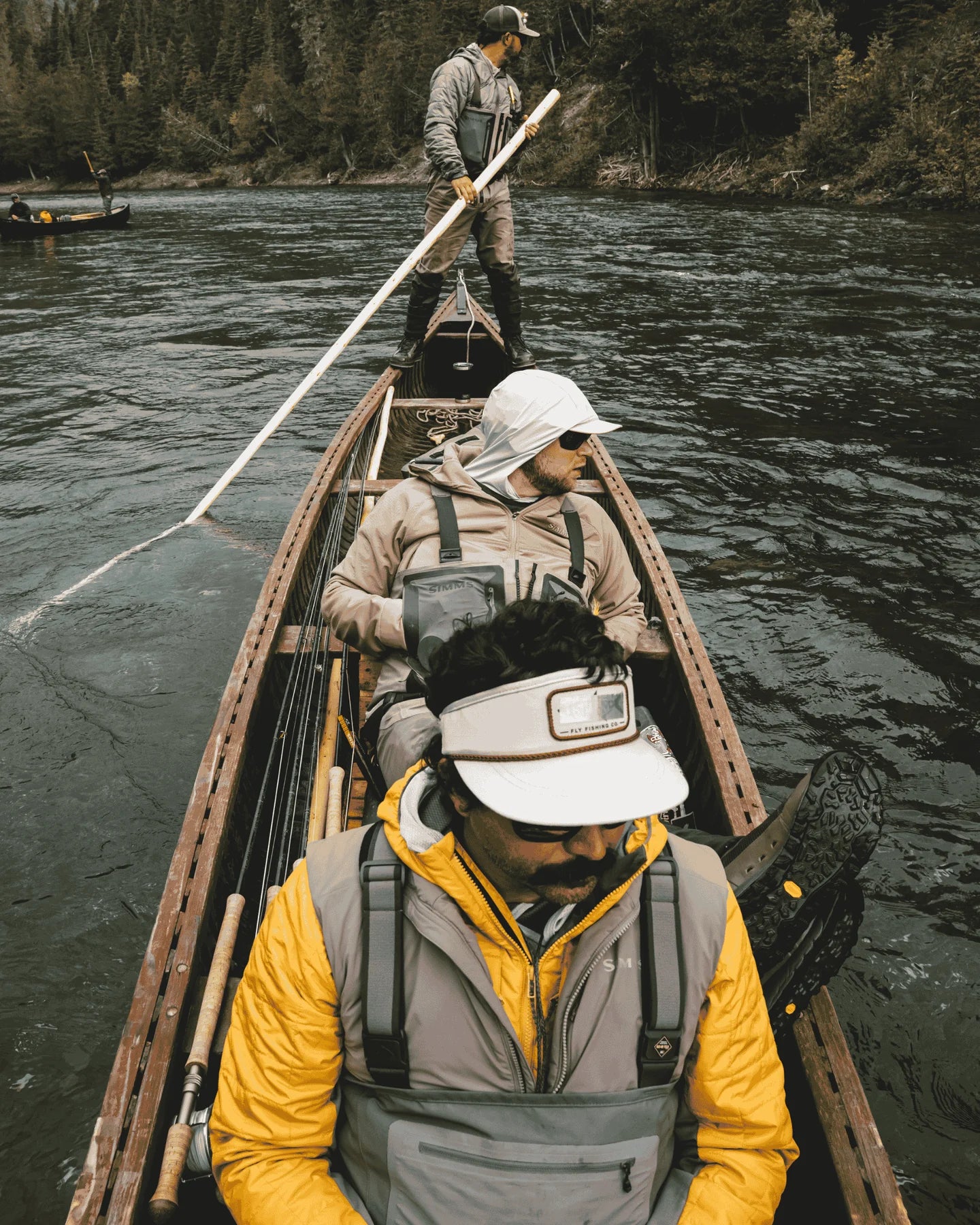Simms MEN's Fall Run Hybrid Hoody w/CRO Logo