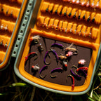 Fishpond Tacky Pescador MagPad Small open with flies into it