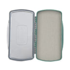 Open Fishpond Tacky Pescador Fly Box - Medium - Clear -Dynamic Foam with a textured interior on a white background