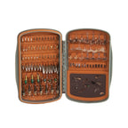 Opened Fishpond Tacky Pescador MagPad Small fly box with flies