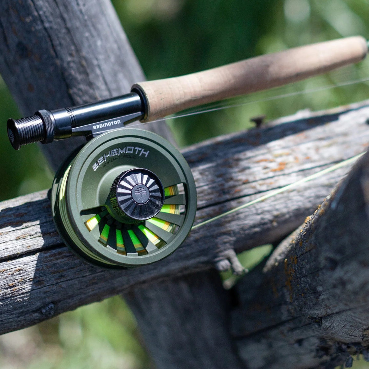 Behemoth fly fishing reel