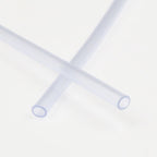 Two clear plastic HMH Hook Holder Tubingon a light gray background