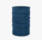 Blue neck gaiter on a white background