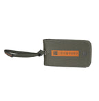 Green pouch with Fishpond logo on a white background