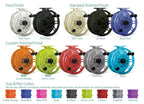 Tibor Riptide Fly Reel color selections