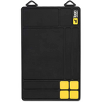 Black and yellow fly tying mat with 'Loon' branding on a white background