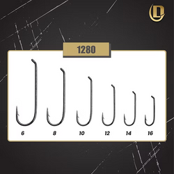 Daiichi 1280 Dry Fly Hooks - Bronze