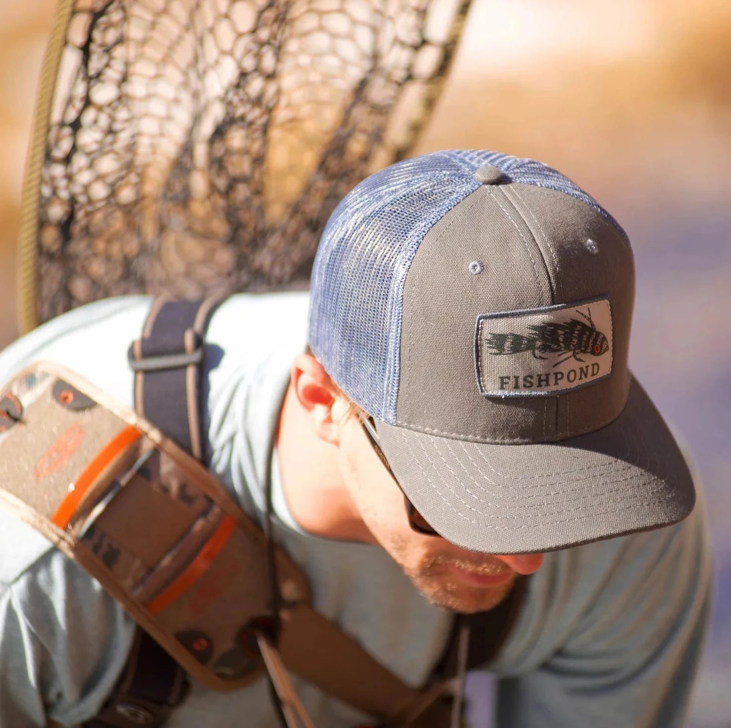 Fishpond Meathead Hat - Charcoal/Slate