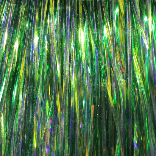 Green kelly Hedron Flashabou Mirage