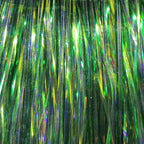Green kelly Hedron Flashabou Mirage
