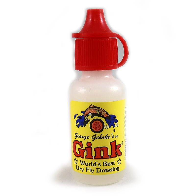 Gink Dry Fly Dressing bottle on a white background