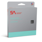 Scientific Anglers SA Textured Shooting Line packaging with gray and teal design on a white background