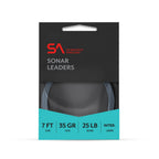 Packaging of Scientific Anglers Sonar Leaders with product details on a white background