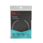 Packaging of Scientific Anglers Sonar Leaders with product details on a white background