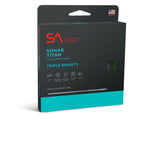 Scientific Anglers Sonar Titan fly line packaging on a white background