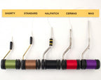 A family picture for the Rite Bobbins for fly tying.
