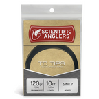 Packaging of Scientific Anglers TC Tips textured tips with branding and product details.