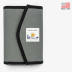 Gray fabric Yakoda STS Stash with Umpqua branding on a white background