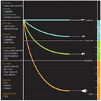Orvis Clearwater® Two-Handed Fly Rod lines graph chart