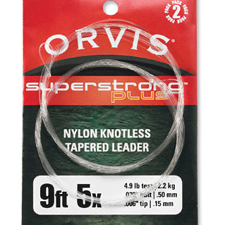 Orvis SuperStrong Plus Nylon Tapered Leader (2 Pack)