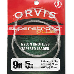 Orvis SuperStrong Plus Nylon Tapered Leader (2 Pack)