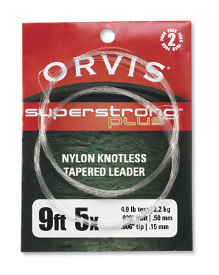 Orvis SuperStrong Plus Nylon Tapered Leader (2 Pack)