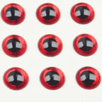 Red Hareline 3D Adhesive Holographic Eyes