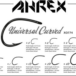 Ahrex AX0774 Universal Curved Hooks