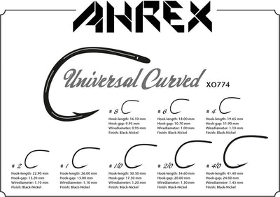 Ahrex AX0774 Universal Curved Hooks