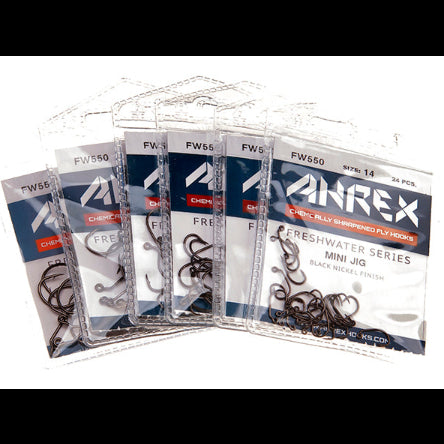 Ahrex FW550 Mini Jig Barbed Hook